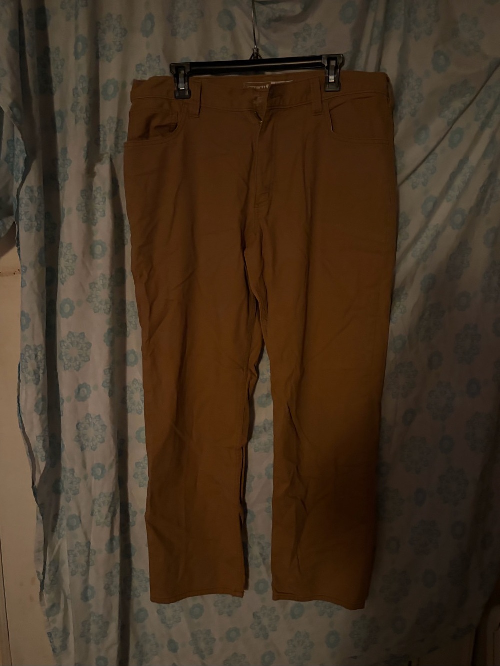 Carhartt Men's Tan Work Chinos size 38x32 - Picture 3 of 7